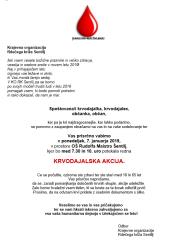 KRVODAJALSKA AKCIJA jan 2019